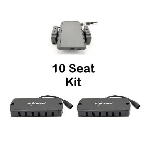 The Shelf 3.0 Wireless Smart Puck poker table charging kit
