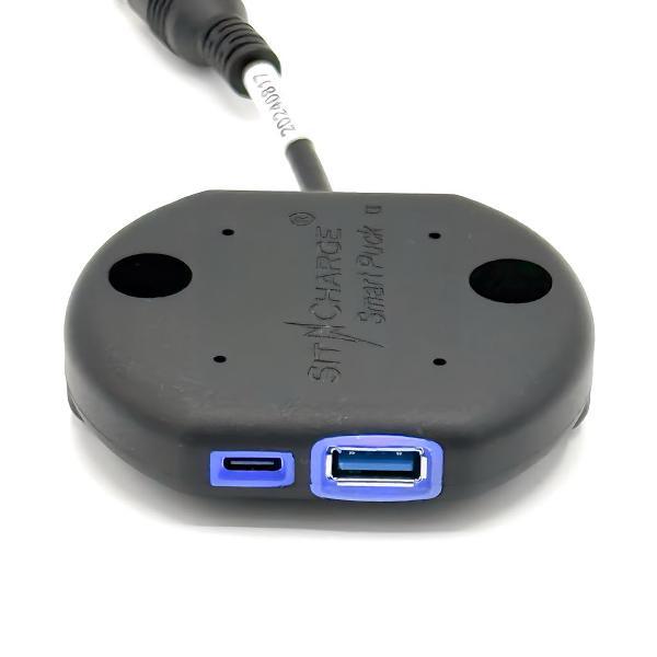 Smart Puck II w/LED — Poker Table Charging Kit 8 Seat view 2